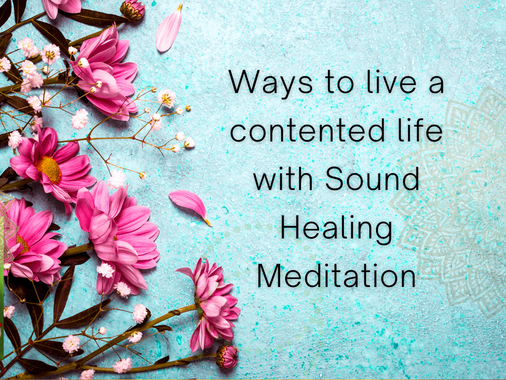 sound healing session and mediation