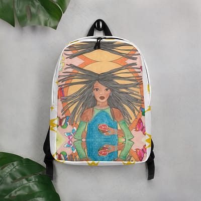 Lady butterfly Minimalist backpack