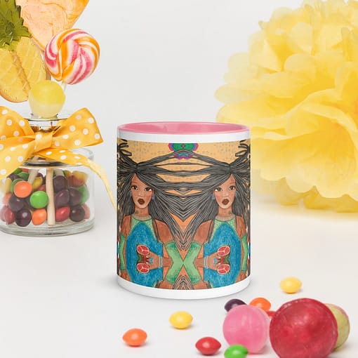 Happy Goddessa HATHOR SISTERS Mug with color