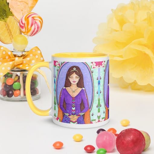 Happy Goddessa AURORA Mug with color
