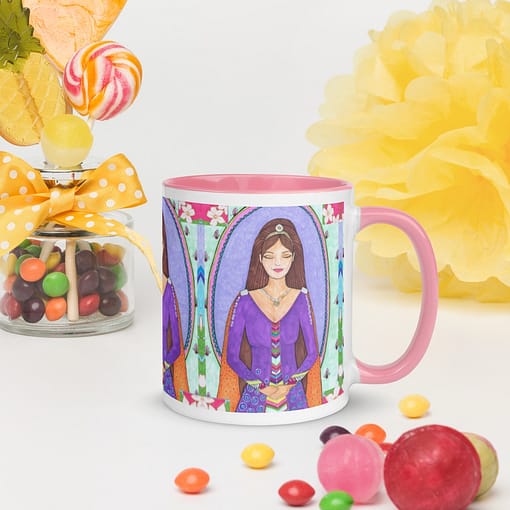 Happy Goddessa AURORA Mug with color
